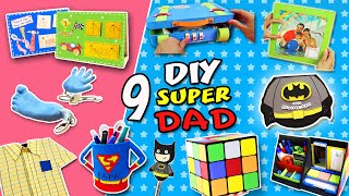 9 DIY FATHERS Day Gift Ideas  Last Minute Gifts to Make for Your Dad aPasos Crafts DIY [upl. by Odnarb]