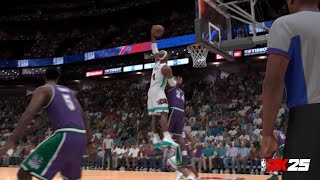 NBA 2K25 PC  Jason Williams alleyoop to Stromile Swift  10 different camera angles [upl. by Willmert]