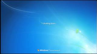 Windows 7 shutdown and startup on VMware Workstation 900 NO MUSIC [upl. by Dammahum]