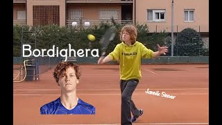 Jannik Sinner raccontato da Fabio Fognini  con immagini da ragazzino sui campi di Bordighera [upl. by Season]