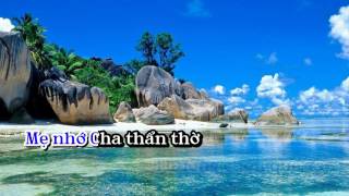 KARAOKE HD ONLINE  NỔI NHỚ CHA [upl. by Esor]