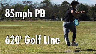 Disc Golf Project 800ft90mph Episode 1 [upl. by Ellerey698]