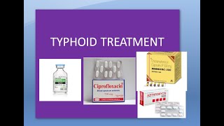 Pharmacology 707 e AntiTyphoid Typhoid Drugs Salmonella Typhi Ceftriaxone Ciprofloxacin azithromycin [upl. by Ayalat]