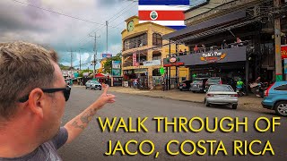 Raw Walk Through Jaco Costa Rica Unfiltered Beach Town Vibes 🇨🇷 [upl. by Gelasius500]