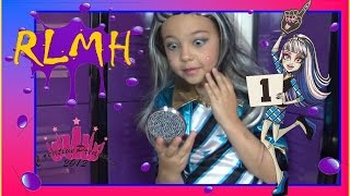 Real Live Monster High  Bad Zituation Day  Creative Princess [upl. by Akirahs]