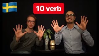 Lär dig 10 verb  svenska persiska 1  ده عدد فعل به زبان سوئدی [upl. by Yelrac]