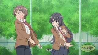 Sakuta Declares His Love to Mai  Rascal Does Not Dream of Bunny Girl Senpai [upl. by Nayrb]