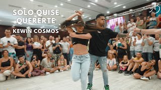 SOLO QUISE QUERERTE  Kewin Cosmos  ANTONI Y BELEN  Bachata Spain [upl. by Allebara]