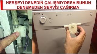 Bulaşık makinası çalışmıyor Neden çalışmaz [upl. by Yecac970]