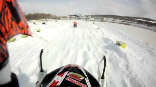 Helmet Cam Semi Pro Open Grand Prix de Valcourt [upl. by Ydisac937]