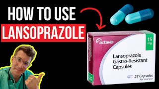 Doctor explains how to take LANSOPRAZOLE Prevacid including uses doses side effects amp more [upl. by Darcey886]