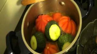 Tajine d agneau aux courgettes rondes [upl. by Barbe]