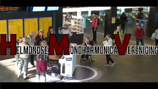 Mondharmonica Flashmob Eindhoven [upl. by Mcintyre190]