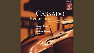 Serenade espagnole Op 181 arr G Cassado for cello and piano [upl. by Auqeenwahs189]