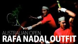 Nadal Tennis Outfit Australian Open 2011 [upl. by Arne]