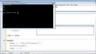 Free Pascal Program Tutorial 3  Variables and Data Types  Lazarus [upl. by Young]