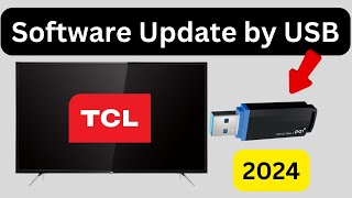 How to Update TCL Tv by USB [upl. by Ybur]