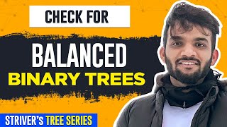 L15 Check for Balanced Binary Tree  C  Java [upl. by Mali]