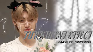 12fps turbulent drawing effect ❥ alight motion tutorial [upl. by Chak]