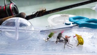 Easy Way To Catch Trout Using Water Bobbers amp Artificial Flies Fly Fishing [upl. by Tnek913]