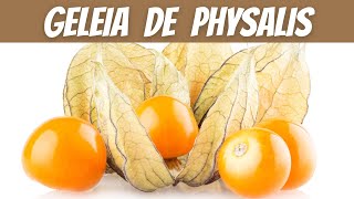 COMO FAZER GELEIA DE FISALIS  Physalis receitas de geleia rápido e fácil [upl. by Eiramnerual494]