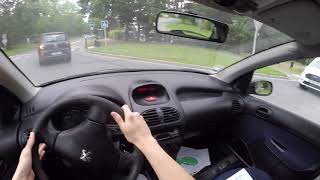 Peugeot 206 14 HDi 2004  POV Drive [upl. by Krystal]