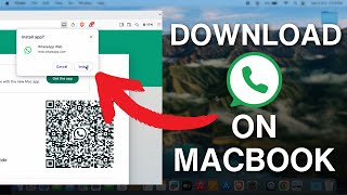 How to Install WhatsApp in Mac  Download WhatsApp for Macbook Air Pro Pro Max Mini Imac [upl. by Citarella511]