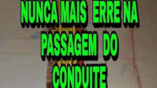 COMO PASSAR CONDUÍTE PARA O QUADRO DE DISTRIBUIÇÃO FÁCIL FÁCIL [upl. by Notpmah]