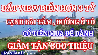 Đất gần biển nha trang giá rẻ  chị Kẹt Tiền Quá Giảm Hẵn 600 Triệu  Nhà Đất Gần Biển [upl. by Heindrick]