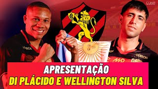 APRESENTAÇÃO DI PLÁCIDO E WELLINGTON SILVA NO SPORT RECIFE  4K [upl. by Proffitt76]