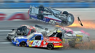 NASCARs Worst Truck Series Crash Each Year 20102023 [upl. by Meehsar]