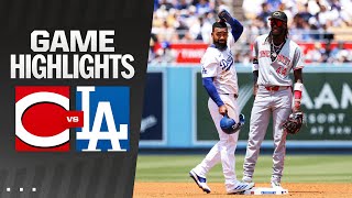 Reds vs Dodgers Game Highlights 51924  MLB Highlights [upl. by Ofilia]