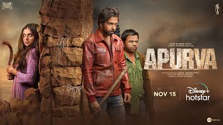 Apurva  Official Trailer  15th November  Tara Sutaria  DisneyPlus Hotstar [upl. by Bertelli]