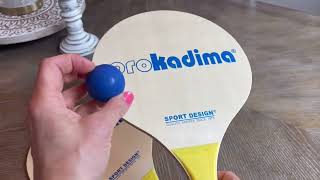 Paddle Ball Set Review [upl. by Stalker]