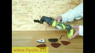 Ryobi 18V ONE Multi Tool RMT1801M  Akumulátorová multifunkční bruska  pila Ryobi RMT1801M ONE [upl. by Nyledaj553]