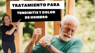 TRATAMIENTO PARA TENDINITIS Y DOLOR DE HOMBRO [upl. by Ahteral]