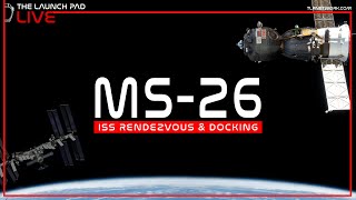 LIVE NASA Soyuz MS26 ISS Docking [upl. by German]