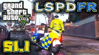 ♦GTA 5♦LSPDFR♦ Two Wheeled British PoliceBike Patrol [upl. by Nurat]