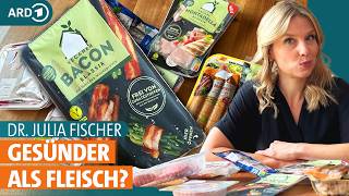 Vegan und vegetarisch So gesund sind Fleischersatzprodukte  Dr Julia Fischer  ARD Gesund [upl. by Clorinde]