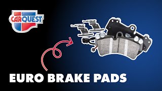 Carquest Part Spotlight Euro Brake Pad [upl. by Crockett]