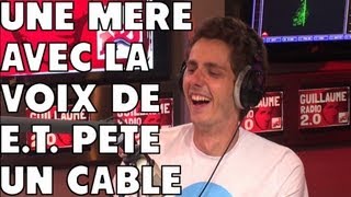 Une mère avec la voix de ET pète un cable   NRJ [upl. by Santa]