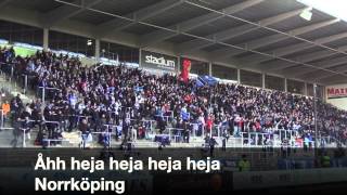 Heja heja heja Norrköping  Klacksånger [upl. by Everick]