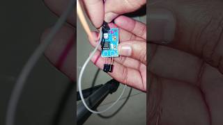 Ir sensor project without arduinoelectronicshortsyoutubeshortsvedio [upl. by Onirotciv568]