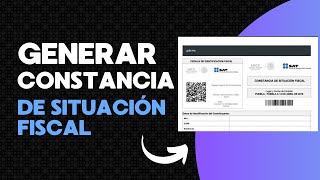 Como generar la constancia de situación fiscal SAT 2024 [upl. by Kerry]