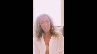 Leona Lewis Footprints In The Sand At Home Acoustic Video [upl. by Adaha]