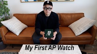 Unboxing My First AP Watch Audemars Piguet 开箱我的第一块AP爱彼 Royal Oak Offshore 皇家橡树 离岸 26480 15500 26315 [upl. by Jamey556]