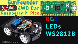 Course Lesson 5 of 10 Controlling RGB LED WS2812B Using Raspberry Pi Pico [upl. by Kery]