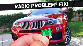 Why Radio Does Not Turn On BMW X3 X4 2010 2011 2012 2013 2014 2015 2016 2017 2018 [upl. by Malena788]