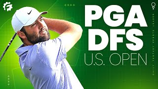 DRAFTKINGS PGA DFS FIRST LOOK THIS WEEK US Open [upl. by Aniretac]