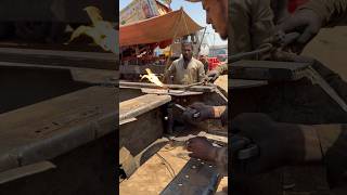 Riveting towards the end of the truck chassisyoutubeshorts foryou truck chassis [upl. by Halley741]